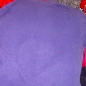 Frank Millar Like New Navy blue size Large.half zip,long sleeve,Retail $80.